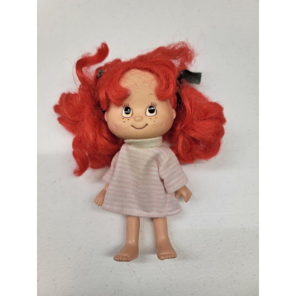 TNT Vintage Sweet Scents Strawberry/Cherry Doll Small Red  AS IS